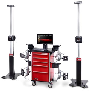 EEWA553BV, V3400 Alignment System with AC400 Clamps and VIN Scanner ...